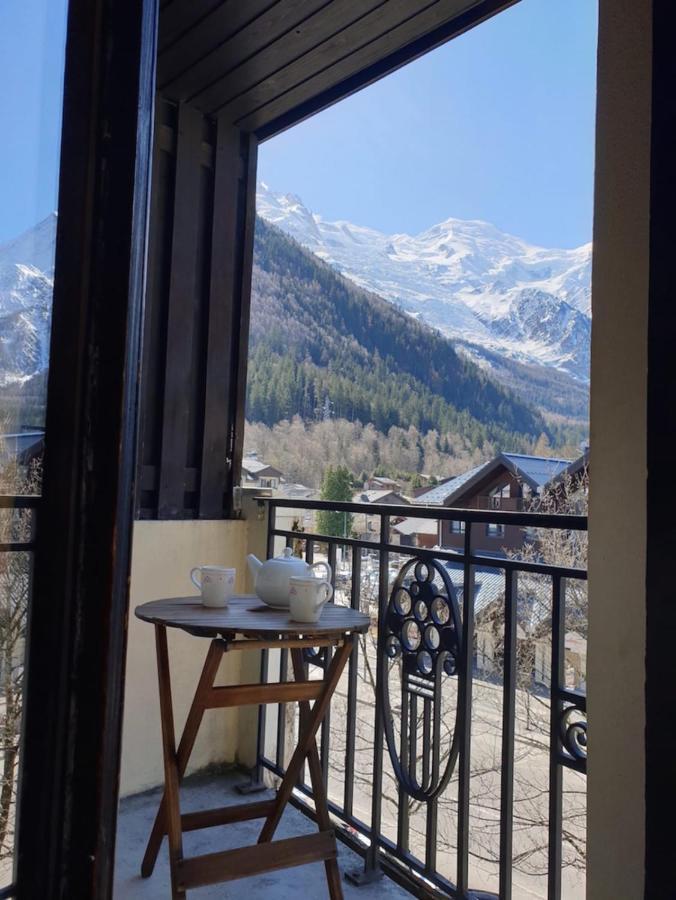 Ferienwohnung Hypercenter 27 M With Balcony Mont Blanc View Chamonix Exterior foto